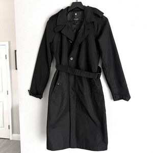 G Star Raw Women’s Florence Trench Coat Size XS Black